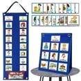 thumbnail image 3 of 2-in-1 Visual Schedule Calendar - Daily Chore Routine with 70 Learning Cards for Home School Behavioral Tool & Wall Planner, 3 of 7
