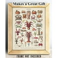 thumbnail image 3 of French Crustaceans Art Print - 11x14 Unframed Art Print - Great Beach House Wall Decor, 3 of 6