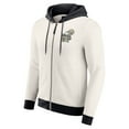 thumbnail image 2 of Men's Darius Rucker Collection by Fanatics Cream New Orleans Saints Distressed Graphics Full-Zip Hoodie, 2 of 6