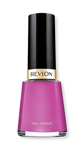 Revlon Nail Enamel, Chip Resistant Nail Polish, Glossy Shine Finish, in Plum/Berry, 917 Plum Seduction, 0.5 oz