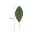 thumbnail image 4 of MRLESS 10pcs Wedding Magnolia Fake Leaves for Signature Book Decoration, 4 of 8