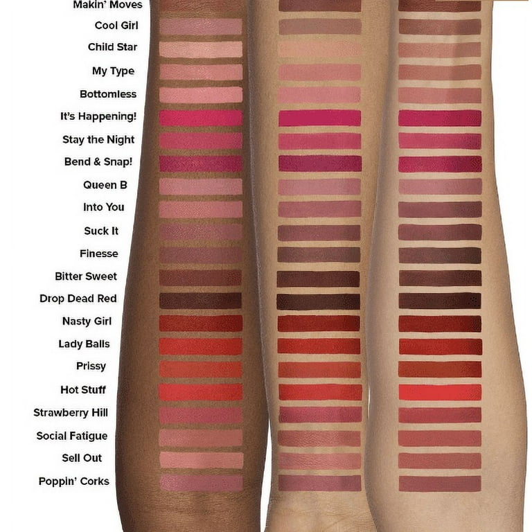 Too Faced Melted Matte Long Wear Lipstick 'Bend & Snap