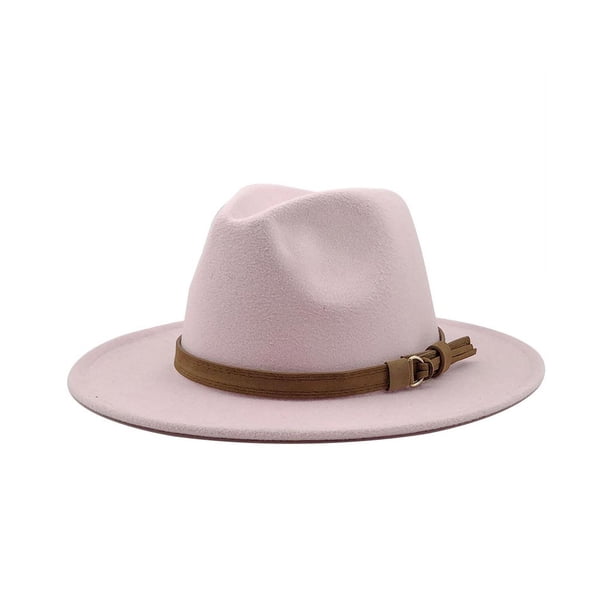 Sombrero de fieltro para mujer Sonducket Accesorio para el cabello Rosa 56-58cm