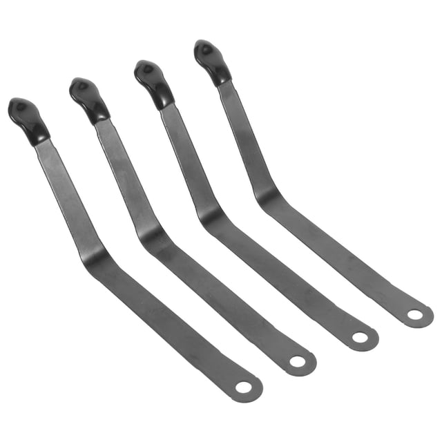 RUNROTOO 4Ud Clips Para Partituras De Manganeso Negro Con Retención Elástica Para Soporte De
