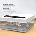 thumbnail image 4 of Chick Incubator, Intelligent Chick Incubator Automatic Egg Turner  for Chick Rearing US Plug 110V,EU Plug 220V, 4 of 7