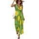 thumbnail image 1 of Vestido Largo Sin Mangas Para Mujer, Delicious Lemon Traje Informal Para Cumpleaños, Verano, 1 of 5