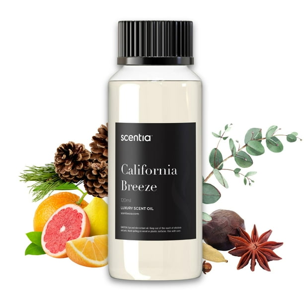 Aceite esencial Scentia California Breeze 120 ml para aromaterapia