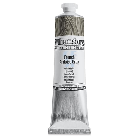 Williamsburg Safflower Oil Color, 150ml, French Ardoise Gray
