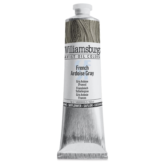 Williamsburg Safflower Oil Color, 150ml, French Ardoise Gray