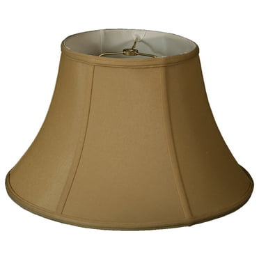 Royal Designs 16" Shallow Bell Lamp Shade Antique Gold