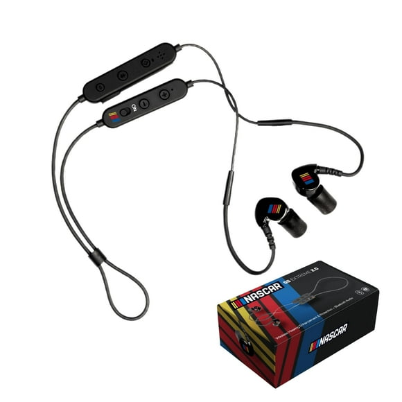 AXIL GS Extreme NASCAR 2.0 Shooting Ear Buds – Hearing Enhancement & Noise Isolation Bluetooth Earbuds – w/Dynamic Speakers – 25-Ho