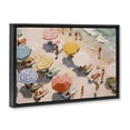 thumbnail image 2 of Stupell Industries Contemporary Summer Beach Fun Expression Black Floating Frame Canvas Art, 25 x 17, by Jacky Ngan, 2 of 8