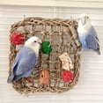 thumbnail image 3 of Red de escalada para loros, jaula para masticar, hamaca, cuerda colgante, pájaros, loros, juguetes para periquitos, guacamayos, s, animales Colco Juguetes para pájaros y loros, 3 of 8
