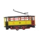 thumbnail image 3 of Modelo en miniatura de tranvía, modelo de coche de transporte, decoración antigua, colección de hierro, vehículos, juguete para coleccionistas, regalo, 3 of 8