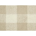 thumbnail image 3 of Garland Rug Country Living Buffalo Plaid 7 ft. x 10 ft. Area Rug Tan/Ivory, 3 of 7