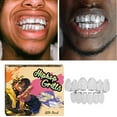 thumbnail image 3 of Gold Grillz for Teeth, Grillz Teeth Men, Grills For Your Teeth, Grillz For Women: Dazzling Fashion Teeth Grillz & Gold Plated Dental Grills Set, 3 of 13