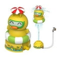 thumbnail image 5 of BAELLERT Kids Animal Rocket Sprinkler 360 Degrees Rotation Summer Duck Bear Dinosaur Frog Pig Rocket Launcher Outdoor Garden Backyard Lawn Pool Sprinkler Toy Boys Girls Gift, 5 of 8