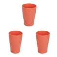 thumbnail image 3 of kurtrusly Gobelet de Lavage Gobelet à Brosse à Dents Multifonctionnel Réutilisable Style Simple Bouteille Tasse Support de Brosse à Laver Accessoires de Salle de Bain Orange Ensemble de 3, 3 of 6