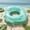 Blue, variant on VVQ Inflatable Scallop Pool Float, 27.6x31.5in Glitter Seashell Swimming Tube for Adults, Sparkly Summer Floaties with Durable PVC for Beach Pool Party Water Fun, Pink