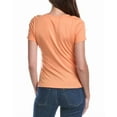thumbnail image 2 of Nation LTD womens  Alina Center Front Seamed T-Shirt, xs, 2 of 3