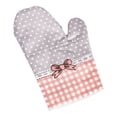 thumbnail image 2 of Guantes de silicona para horno con protección contra el calor – Guantes de cocina antideslizantes para hornear, asar a la parrilla y cocinar – Protección de manos resistente al calor para microondas, 2 of 6