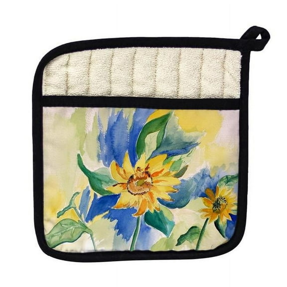 Betsys Sunflower Pot Holder