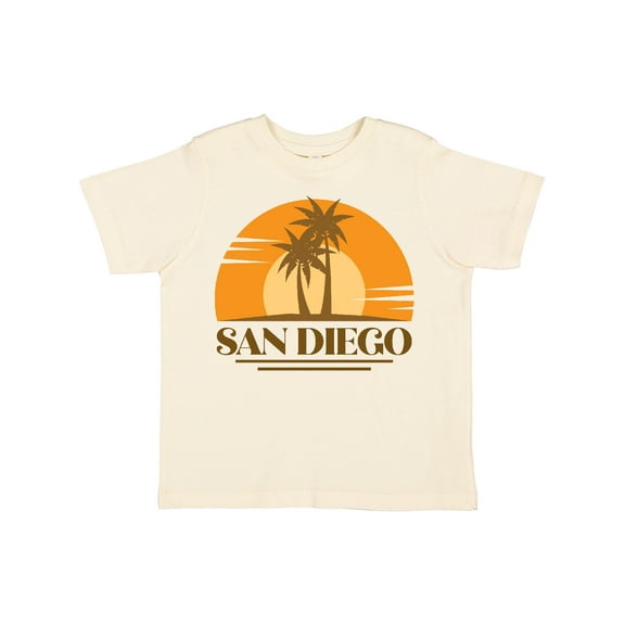 Inktastic San Diego California Retro Sunset Boys or Girls Toddler T-Shirt