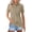 6# Light Brown, variant on Polo Shirts for Women Short Sleeve Golf Shirts 4-Button Quick Dry Workout Tops Collared for Work Running Tennis Mint Green M