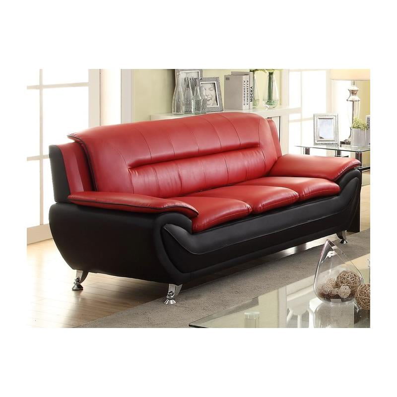 Kingway Furniture Oreo Faux Leather, Kingway Sectional Sofa Bed With Storage Convertible Chaise