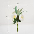thumbnail image 2 of Lerman Decor white peony bouquet, 2 of 4