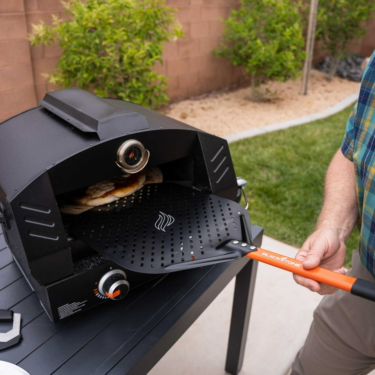 Blackstone Perforated Black Aluminum Pizza Peel - Walmart.com