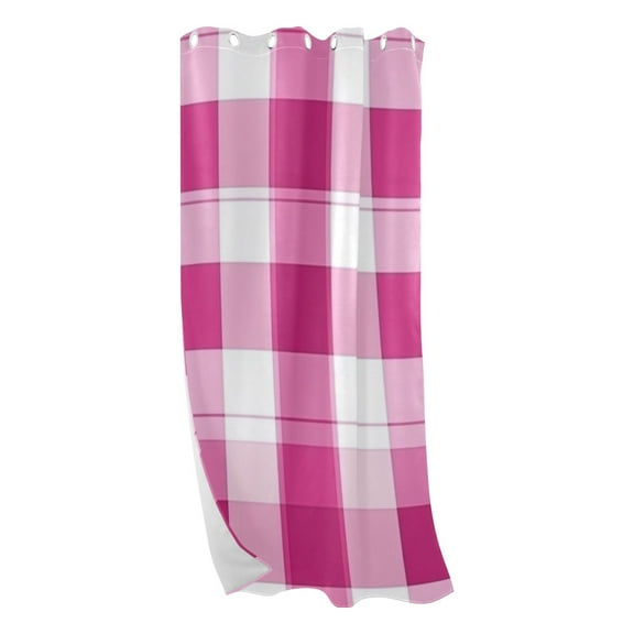 Pink Stripes Blackout Curtains for Living Room Bedroom 42W/52W x 84L Insulated Window Drapes 1 Panels