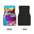 thumbnail image 2 of Fuzoiu Lizard With Sunglasses Colorful Print Carpet Floor Mats for Car,Car Foot Mat Set,Universal Fit 4 Piece Mat Pad Set,Fits Most Cars Trucks Vans Sedans SUV Auto Carpet Mat Se, 2 of 7
