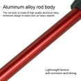 thumbnail image 1 of Filets de Pêche Canne Télescopique Accs Pliage Résistant à l'Usure Léger en Alliage d'Aluminium Extensible Pêcheur Rouge, 1 of 9