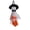 White, variant on Halloween Ghost Hanging Decorations, 13.8" Pumpkin Ghost Straw Windsock Hanging Pendants for Patio Lawn Garden Bar Party and Holiday Decor