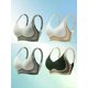 thumbnail image 2 of Sagging Wireless Push-up Bra Women Adjustable V Neck No Underwire, 2 of 5
