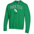 thumbnail image 2 of Men's Champion  Green North Texas Mean Green Arch Dad Eco Powerblend Sweatshirt, 2 of 3