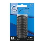 IQ 360 1" Notebook Rings, 12pk