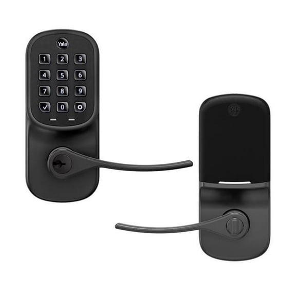 Yale 5050025 Assure Metal Touchscreen Lever, Matte Black