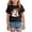 Black, variant on Ulanda Toddler Boys Girls Halloween T-Shirt Tee Shirt for Kids Short Sleeve Fall Tops Ages 2-7 (Blue, 8-9 Years)