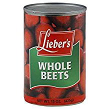 Lieber's Whole Beets Kosher For Passover 15 Oz. Pack Of