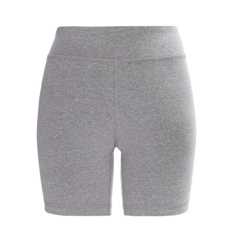 Grey biker hotsell shorts walmart