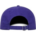 thumbnail image 2 of Brand New Collegiate Men's Primary Color Kansas State Adjustable Hat, 100% Cotton, Official School Colors, Purple, 2 of 2