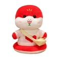 thumbnail image 2 of HUASHENG Jouet en Peluche Année du Jouet en Peluche Année du Poupée en Peluche Collectionnable & Câlin 2025 Zodiaques Chinois Animal en Peluche pour Nouvel An Chinois, 2 of 5