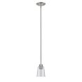 thumbnail image 2 of Z-Lite Bohin 1 Light Mini Pendant in Brushed Nickel, 2 of 7