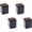 Square Black 1.57"x2", variant on 1.18" Self Adhesive Bed and Furniture Risers,Steel Bed Risers to Heavy Furniture or Beds Chair Table Riser,Round Black 60x30mm(WH)