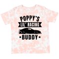 thumbnail image 3 of Inktastic Poppy's Lil' Racing Buddy with Car Silhouette Boys or Girls Toddler T-Shirt, 3 of 5