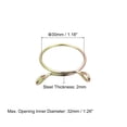 thumbnail image 2 of Fuel Line Hose Clips, 5 Pack 30mm 65Mn Steel Single Wire Tubing Spring Clamps, 2 of 5