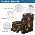thumbnail image 5 of Psesaysky Hunting Camo Flame Chair Cover for Recliner 4-Pieces Stretch Slipcover Set Washable Reclining with Storage Pockets Furniture Protector for Hunting and Fishing, 5 of 7