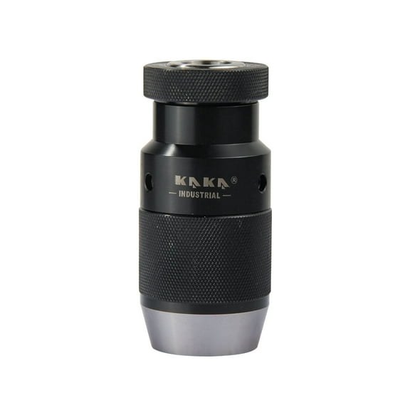 KAKA Indsutrial Heavy Duty Keyless Drill Chuck, Jacobs Taper Stock (HPJ0213(1/32"-1/2"-JT33))